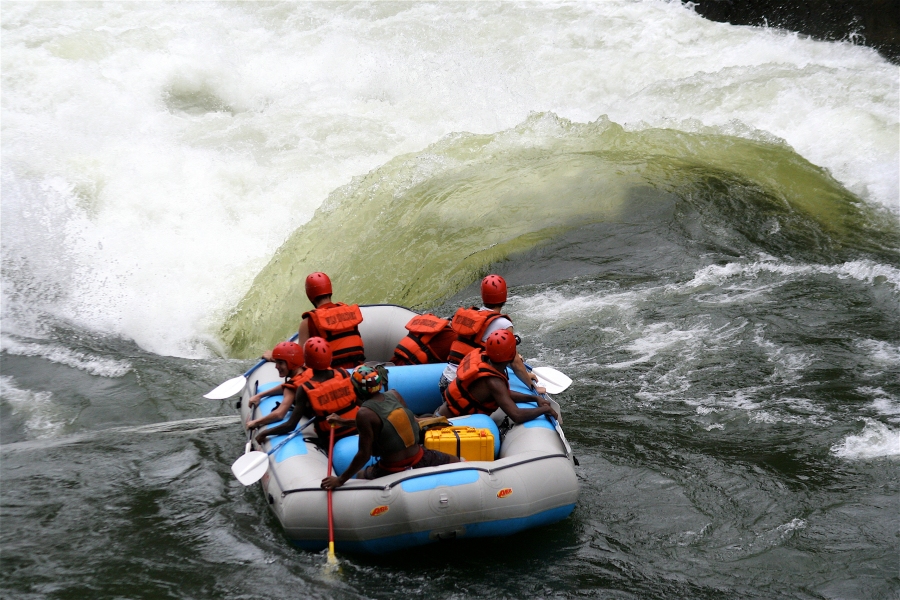 Victoria Falls Rafting in August